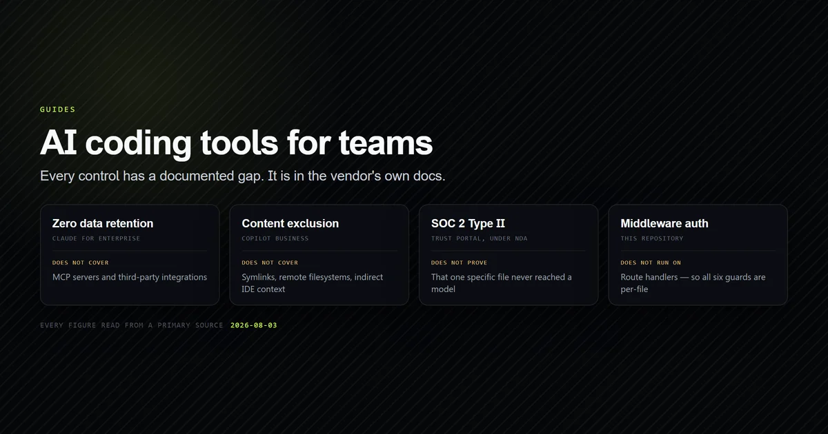 Four vendor security controls with the documented gap in each one marked alongside it